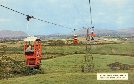 Butlins Pwllheli chairlift 4 at Redcoats Reunited