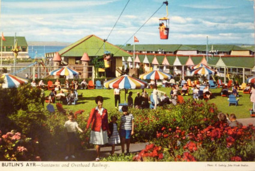 Butlins postcards Ayr 2 at Redcoats Reunited by A.J Marriot