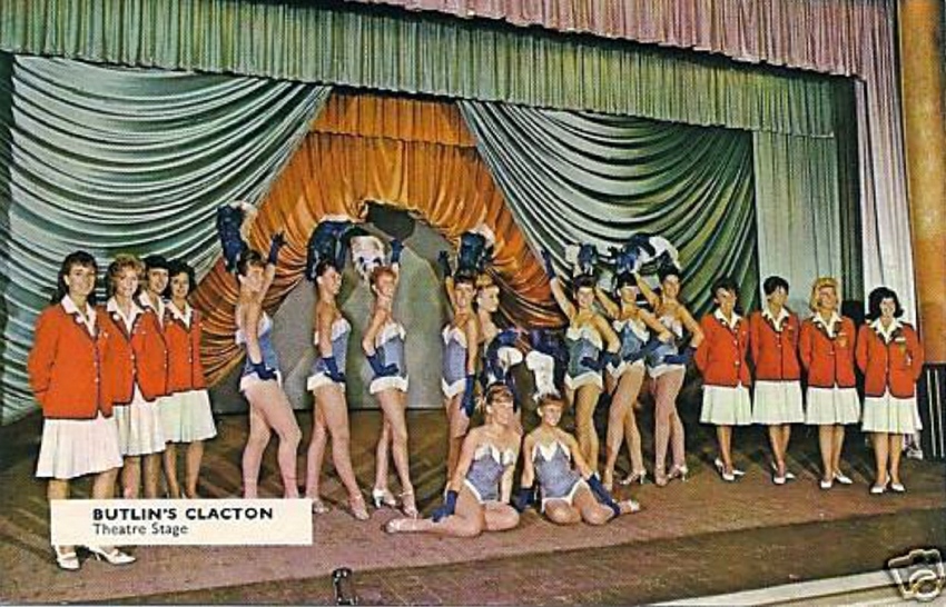 Butlins postcards Clacton 2 at Redcoats Reunited by A.J Marriot