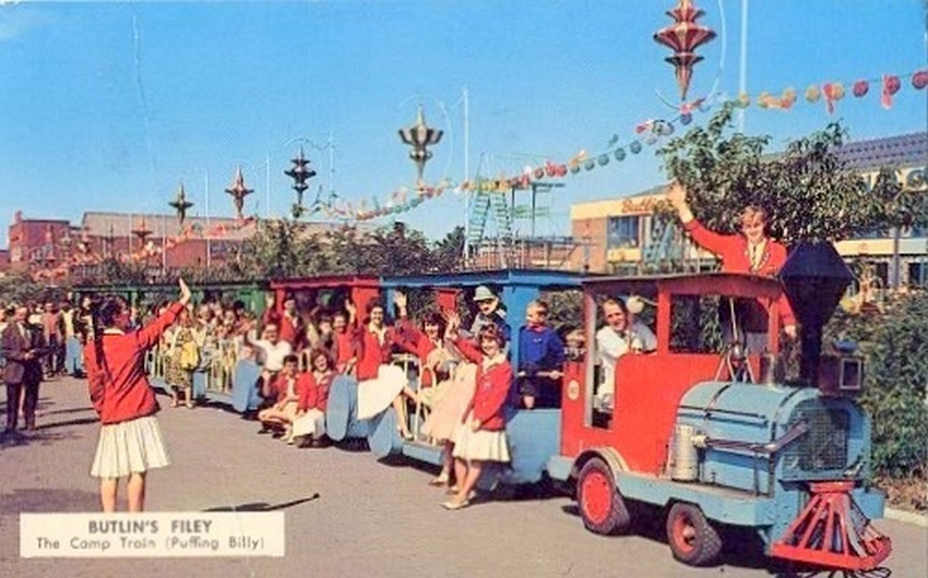 Butlins postcards Filey 1 at Redcoats Reunited by A.J Marriot