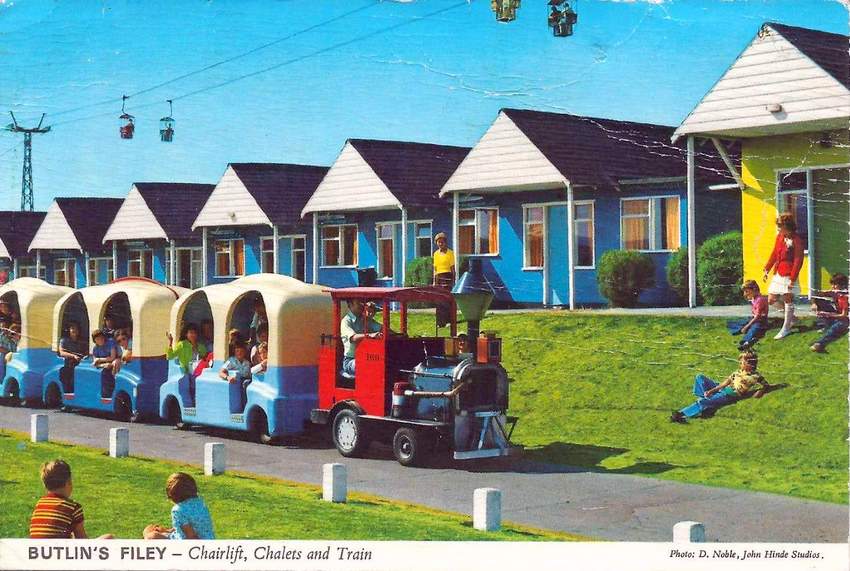 Butlins postcards Filey 2 at Redcoats Reunited by A.J Marriot