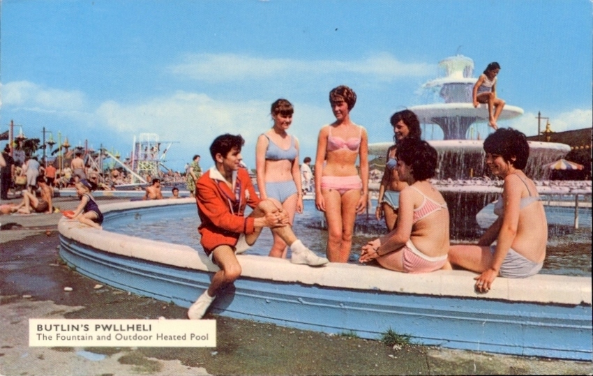 Butlins postcards Pwllheli 1 at Redcoats Reunited by A.J Marriot