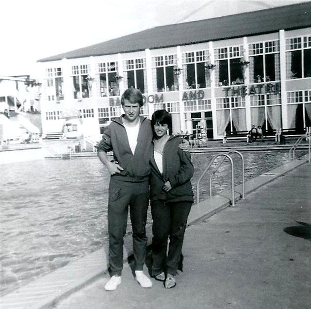 Butlins Barry 1970 Redcoat lifeguards 1
