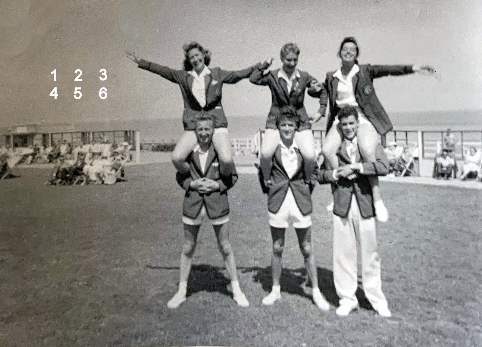 Butlins Margate 1956 Reds on Green 1