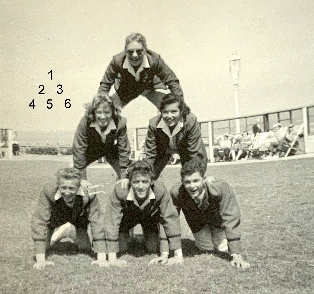 Butlins Margate 1956 Reds on Green 2