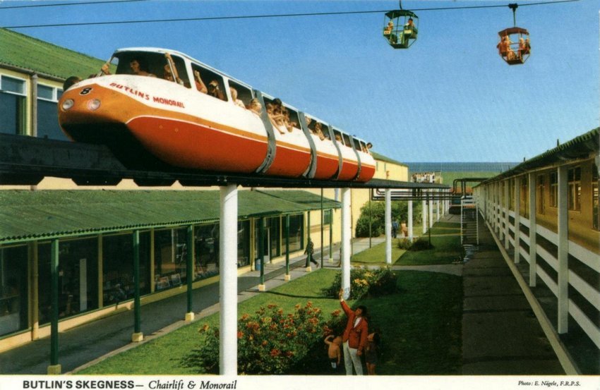 Butlins Redcoat postcards 2 A.J Marriot